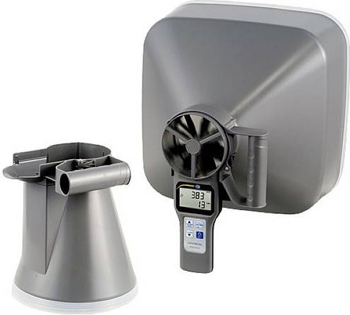 PCE Instruments PCE-VA 20-SET Anemometer in Grau - Bild 1