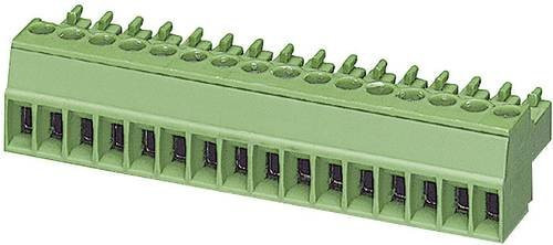 Phoenix Contact Buchsengehäuse-Kabel MC Polzahl 6, Rastermaß: 3.81 mm, grün - Bild 1
