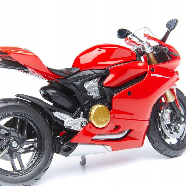 Maisto Ducati 1199 Panigale Modell Motorrad Maßstab 1:12 - Bild 3