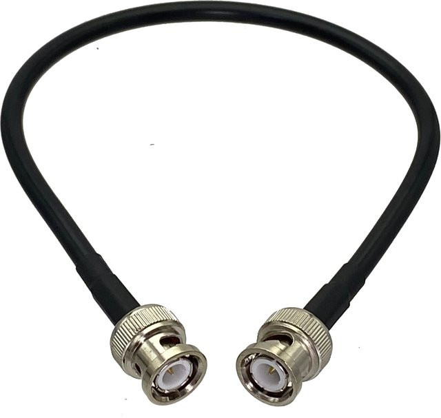 RG58 BNC-auf-BNC RF-Koaxial-Verbinder Pigtail-Jumper-Kabel Schwarz FJM-01 - Bild 1