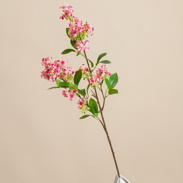 TTCY Seiden-Kunstblumen in Flieder und Pink für Hochzeiten und Heimdekoration - Bild 1