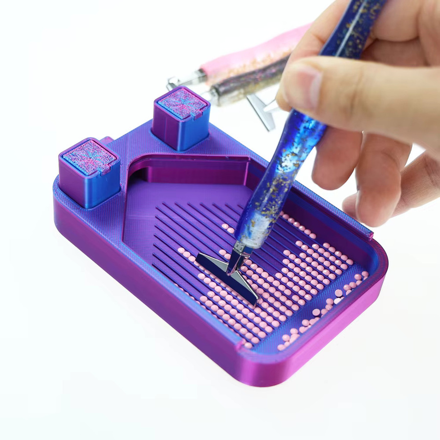 Metall-Diamantmalstift-Spitzen als Ersatzstiftköpfe für Diamantkunst-Werkzeuge in Multicolour, 1-25 Stück - Bild 3