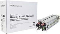 Silverstone Gemini 1300C Platinum PC-Netzteil in Silber, 80 Plus Platinum zertifiziert - Bild 1