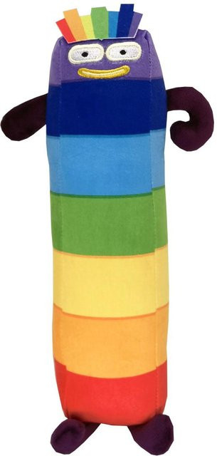Yiran toy Cartoon-Zahlen-Plüschtier Spielzeug, 10-teiliges Set, bunt - Bild 1