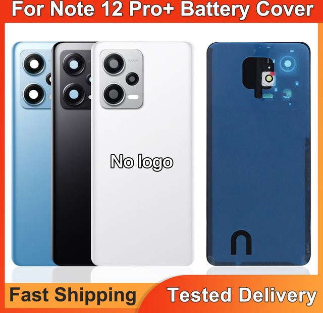 Xiaomi Redmi Note 12 Pro Plus 5G Glasrückseite Ersatzgehäuse in Blau kompatibel mit 22101316UCP - Bild 1