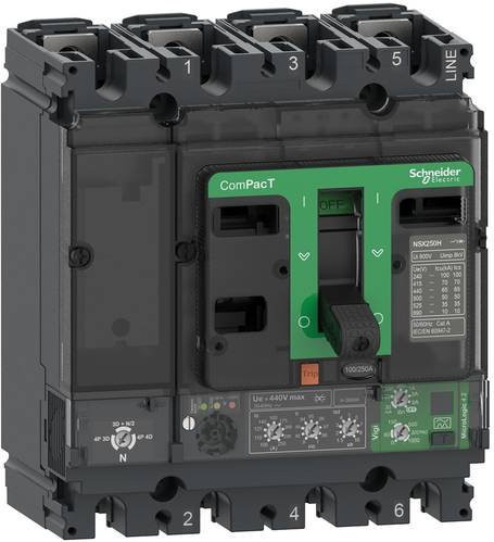 Schneider Electric C25H44V160 MCB Leistungsschalter grau - Bild 1