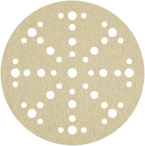 Klingspor PS 33 CK Schleifscheiben kletthaftend beige Durchmesser: 150 mm Korn 40 Lochform GLS74 für Exzenterschleifer - Bild 1