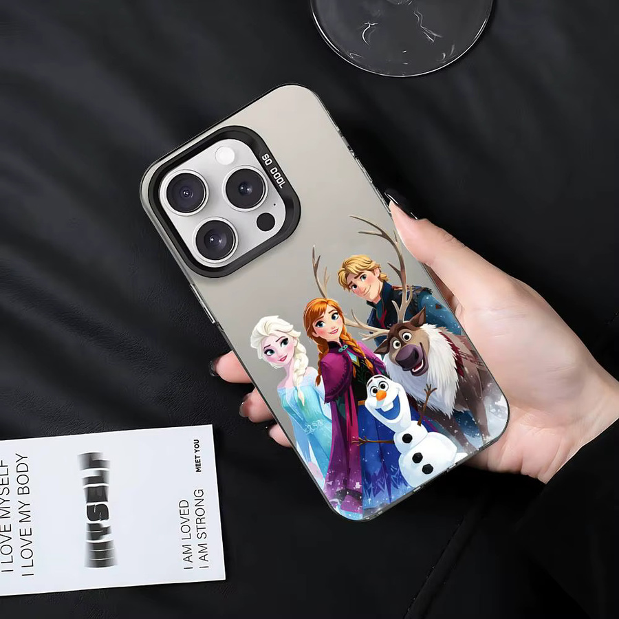 Mesuca Anime Frozen Handyhülle für iPhone 17 16 15 14 13 12 11 Pro Max Plus XR XS 7 8 Mini - Bild 5