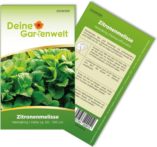 Deine Gartenwelt Zitronenmelisse Samen Würzkraut - Bild 1