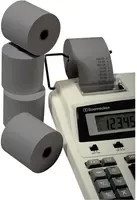 Soennecken Additionsrolle Papier in Grau, Breite: 5,7 cm, Länge: 40 m - Bild 1