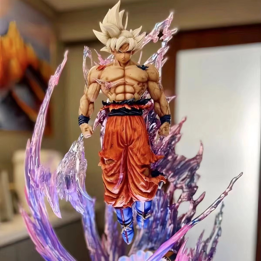 Bandai Dragon Ball Z Goku Ultra Instinct Figur, PVC-Statue, 24cm, ab 14 Jahren - Bild 2