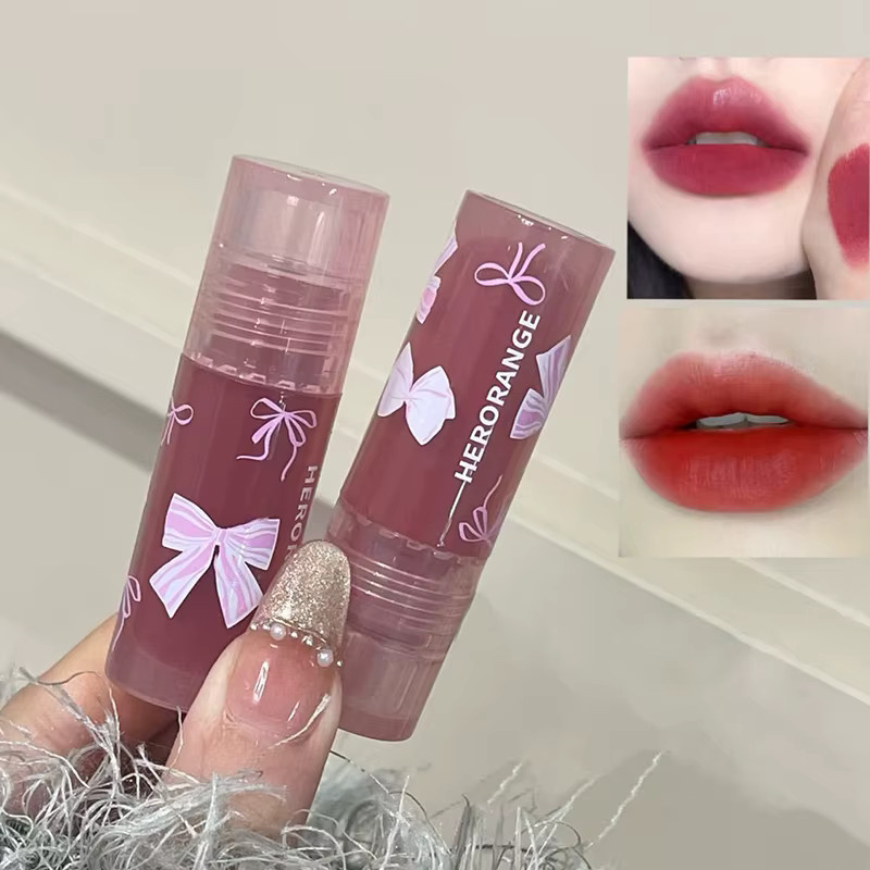 HERORANGE Matte Velvet Lip Glaze Lippenstift, Unisex - Bild 2