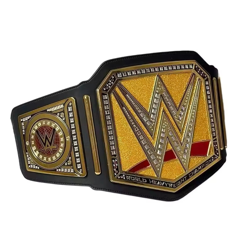 Bandai WWE Schwergewichts-Champion-Goldgürtel-Replik, Metall - Bild 4