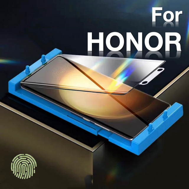 Explosionsgeschützte Displayschutzfolie für HONOR 100 90 80 SE 70 60 50 PRO V40 Magic 6 5 Pro 4 3 inklusive Installationsset, transparent - Bild 1