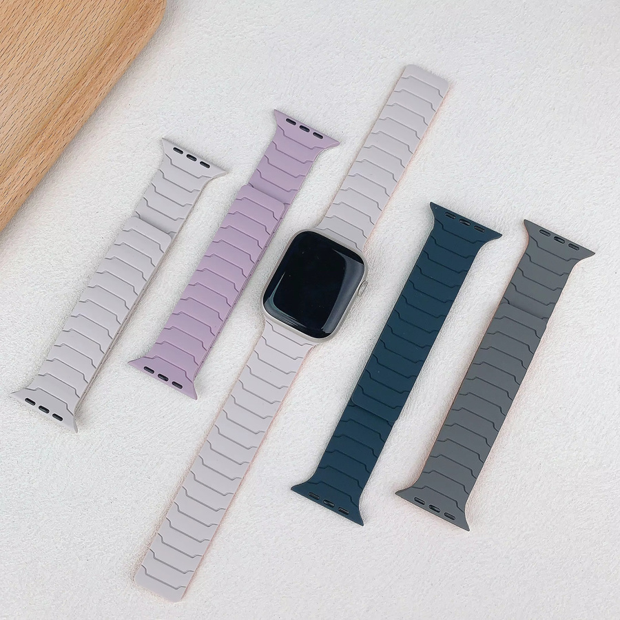Uhrenarmband Silikon, Magnetisch, Unisex - Bild 2