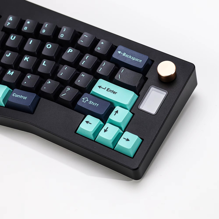 KBDiy GMK Hammerhead Dark Keycaps im Cherry Profile, PBT Double Shot Keycaps für mechanische Gaming-Tastaturen mit MX Switches, Mehrfarbig - Bild 5