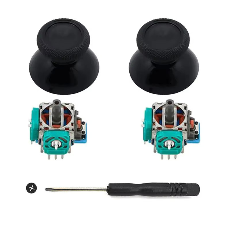 Data Frog 3D Analog Joystick Thumb Stick Ersatzteil für Dualshock 4 PS4 Pro Slim Controller - Bild 2