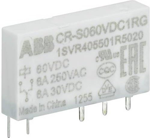 ABB CR-S024VDC1R Interfacerelais in Weiß - Bild 1