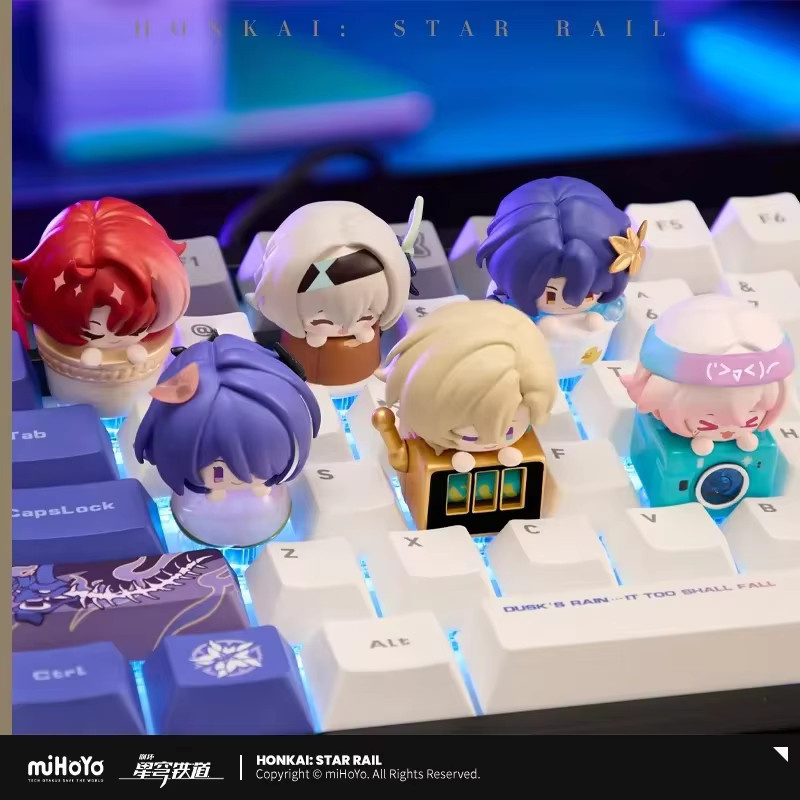 Mihoyo Honkai Star Rail Keycap Stapelbare Figuren, Einzelfigur - Bild 3