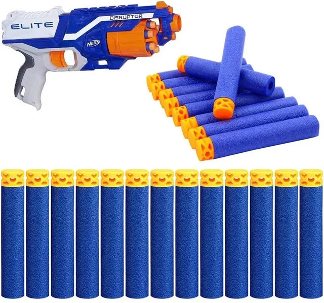 Nerf Waffel-Darts, Nachfüllpack, Blau, Schaumstoff - Bild 1