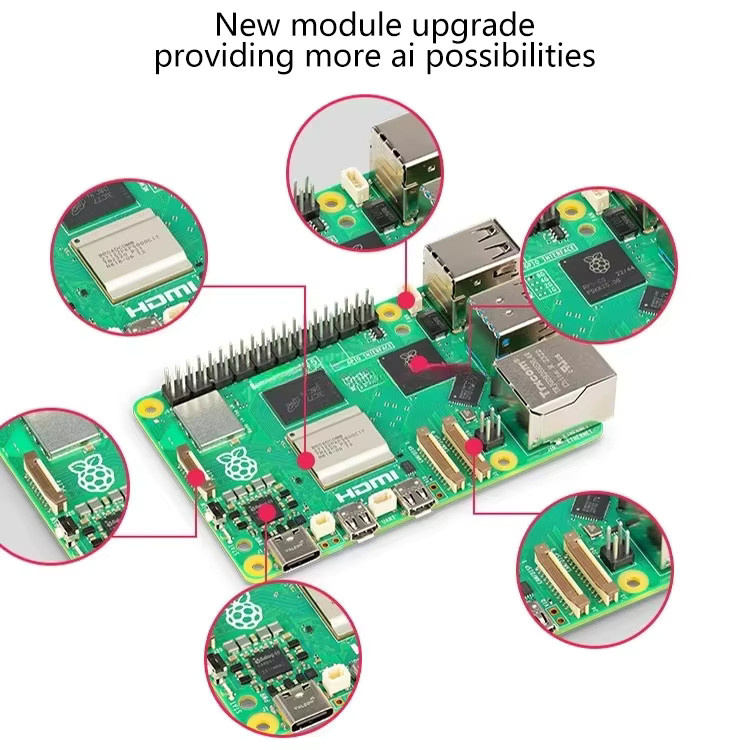 Raspberry Pi 5 Modell B Kit mit Gehäuse 8 GB - Bild 2