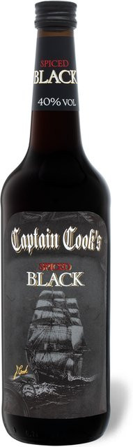 Captain Cook’s Spiced Black Rum 0,7 l - Bild 1