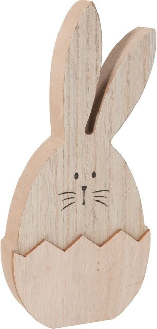 VBS Holz-Hase Bonnie in Beige aus MDF-Holz für das Osterfest - Bild 1