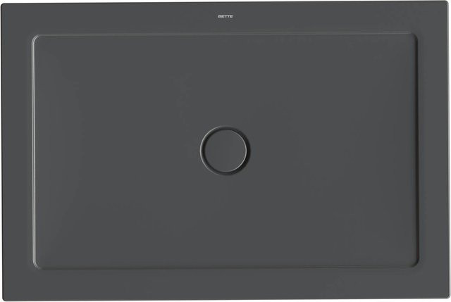 Bette Duschwanne Stage Extraflach Rechteck Anthrazit Schwarz B/T: 120 x 80 cm - Bild 1