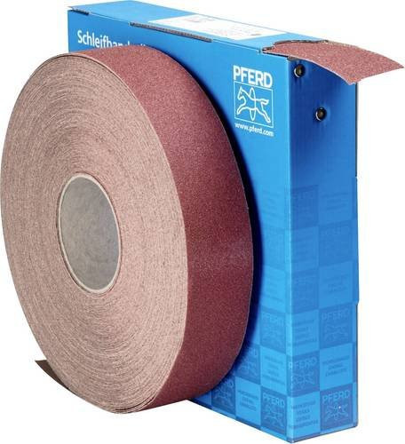 PFERD Schleifbandrolle SBR Korund für universelle Anwendung, Körnung 60, Breite: 50 mm, Länge: 50 m - Bild 1