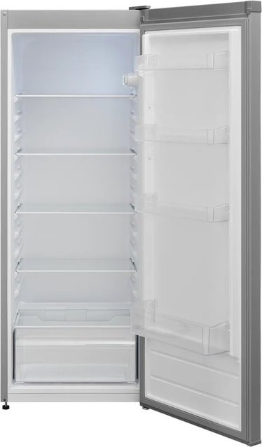 Telefunken Vollraumkühlschrank KTFK265ES2 in Silber mit 255 Liter Volumen, Freistehend, LED-Beleuchtung und Gemüsefach, B/T/H: 59,5 x 64,0 x 145,5 cm - Bild 1