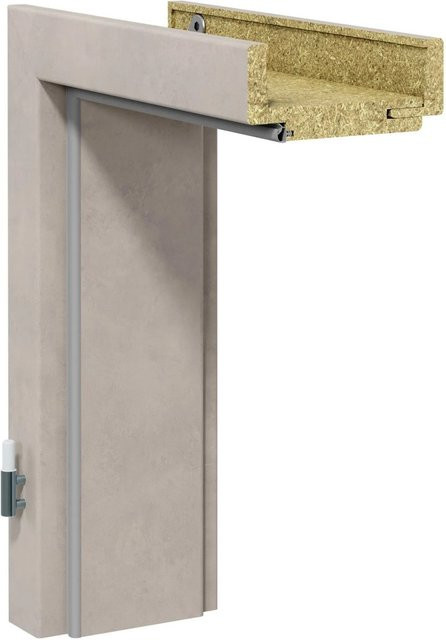 GetaDoor Türzarge CPL Semento Grau, B/T/H: 86 x 10 x 198,5 cm, Anschlag Links - Bild 1