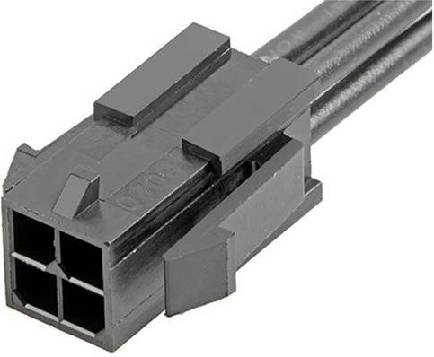Molex 214757-2041 Bag in Schwarz mit Goldkontakten - Bild 1