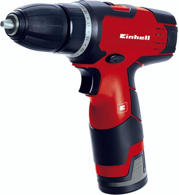 Einhell Akku-Bohrschrauber TH-CD 12-2 Li 12V in Rot/Schwarz inklusive 1,3 Ah Akku und Koffer - Bild 2