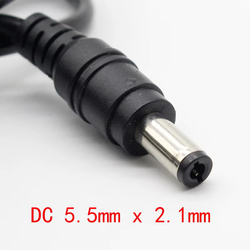 ELECAPITAL Netzteil AC 100V-240V zu DC 6V 1A 1000mA mit EU-Stecker und Barrel-Plug 5,5mm x 2,1mm in Schwarz - Bild 3