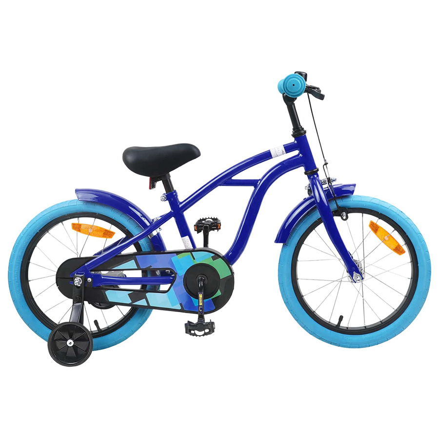 VD Home Furnishing Kinderfahrrad 16 Zoll Dunkelblau - Bild 2