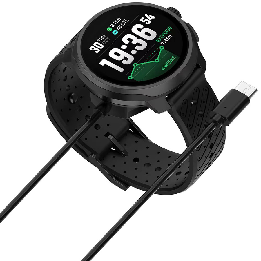 Suunto USB-C Ladegerät für Suunto Race 2 und Suunto Vertical 2, Smartwatch-Adapter in Schwarz - Bild 2
