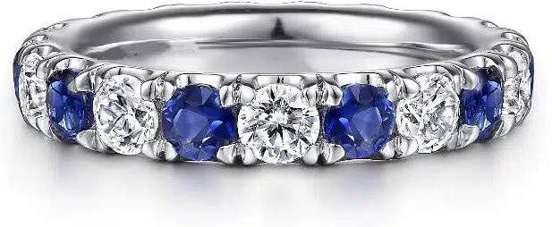 Huitan Fingerring, Zirkonia, Silber, Damen - Bild 1