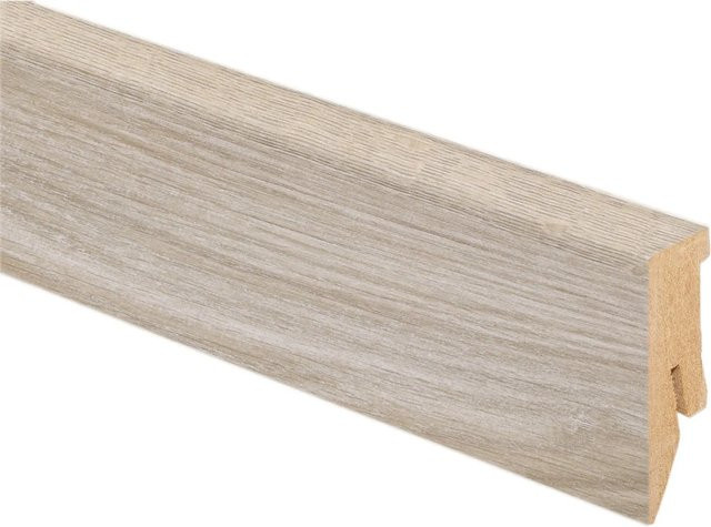 Kaindl Sockelleiste Trend Eiche in Braun und Beige aus Massivholz, H x B x T: 50 x 18 x 2600 mm - Bild 1