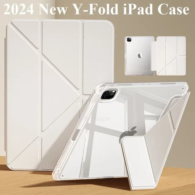 Ronnagar Y-Fold Magnetische Hülle für iPad in Blau, kompatibel mit iPad Air 5 4, iPad Pro 11 13 12.9, iPad Gen 6 5 10. Gen 9 8 Gen und weiteren Modellen - Bild 1