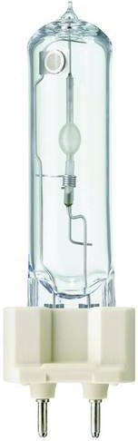Philips Halogenmetalldampf Lampe G12 in Röhrenform, 20,1W, Warmweiß, Transparent - Bild 1