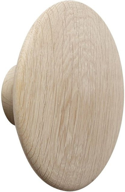 Muuto Dots Wood Wandhaken aus Holz in Braun und Beige mit mattem Finish - Bild 1