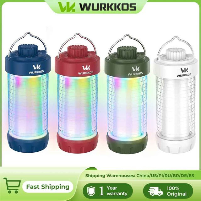 Wurkkos CL01 Mini RGB 360 Grad LED-Taschenlampe mit 550 Lumen, wiederaufladbar und wasserdicht - Bild 1