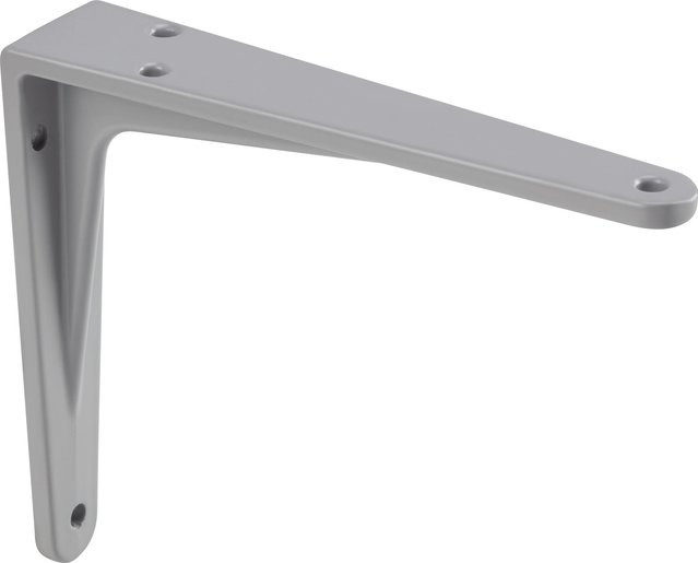 OBI Hercules Schwerlastkonsole aus Aluminium in Silber, Breite: 15,0 cm, Tiefe: 12,5 cm - Bild 1