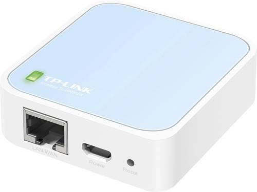 TP-Link TL-WR802N Nano WLAN Router Single Band 2,4 GHz WiFi 4 in Weiß - Bild 1