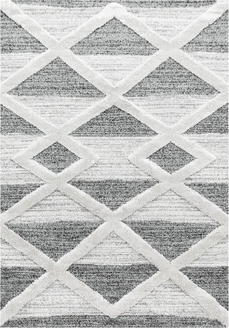 Ayyildiz Hochflorteppich Pisa 4709 Grau B: 140 cm, T: 200 cm - Bild 1