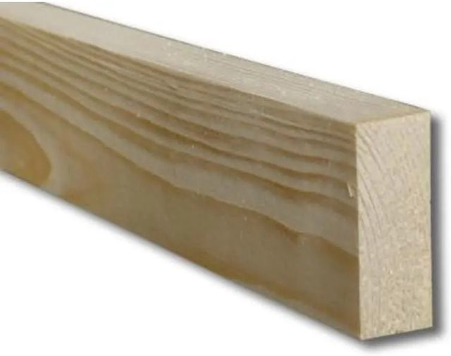 PROFI Gehobelte Latten Beige B: 1,8 cm, H: 4,3 cm - Bild 1