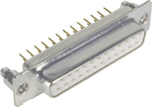 HARTING Steckverbinder 09 67 351 6701 09673516701 Polzahl: 25 Löten Farbe: Silber - Bild 1