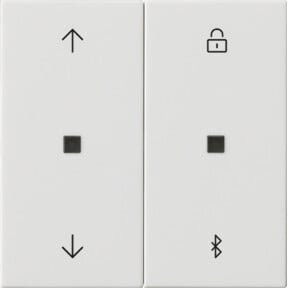 Gira Jalousie- und Schaltuhr Bluetooth Sys.55 in Reinweiß - Bild 1