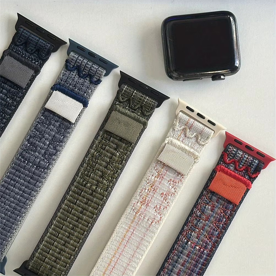 Shiyu Uhrenarmband Nylon, Bunt, Unisex - Bild 1