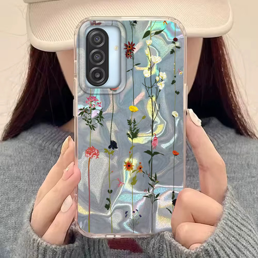 Luxus Handyhülle mit Gänseblümchen-Sommer-Design für Samsung Galaxy A56 A55 A16 A57 A07 A17 A26 A54 A15 A13 A36 A25 A35 A14 A12 in Multicolour - Bild 2